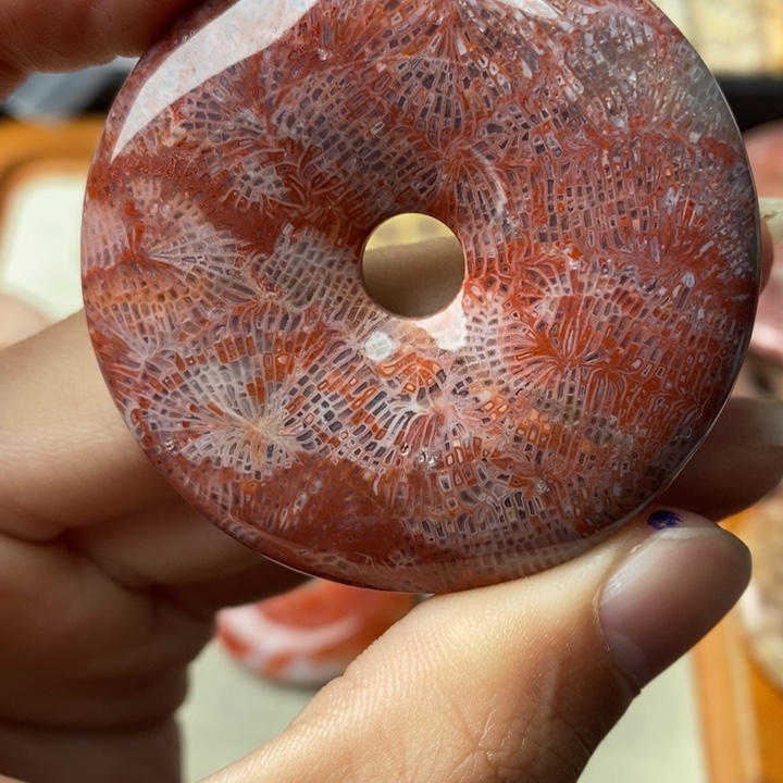 硅化玉颈饰未镶嵌?****?