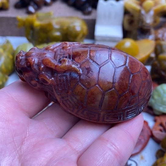 蛇纹石玉未镶嵌颈饰129