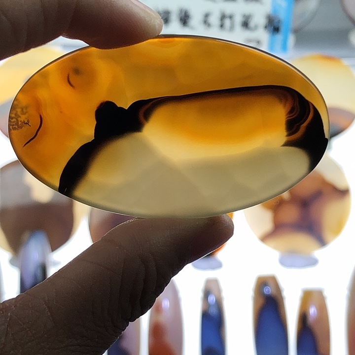 查罗石未镶嵌珠宝半成品106