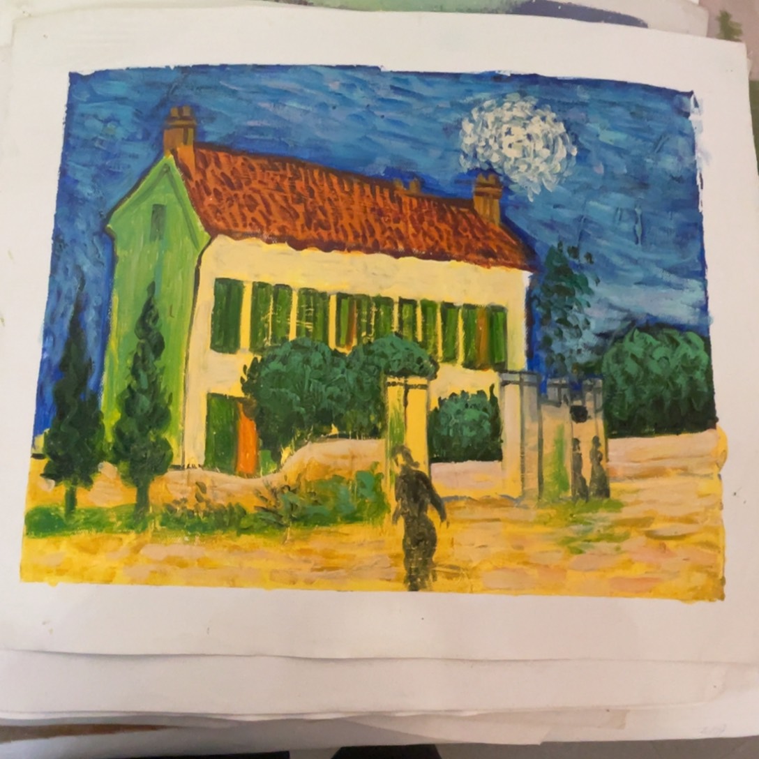 油画油画作品欣赏30.40带内框