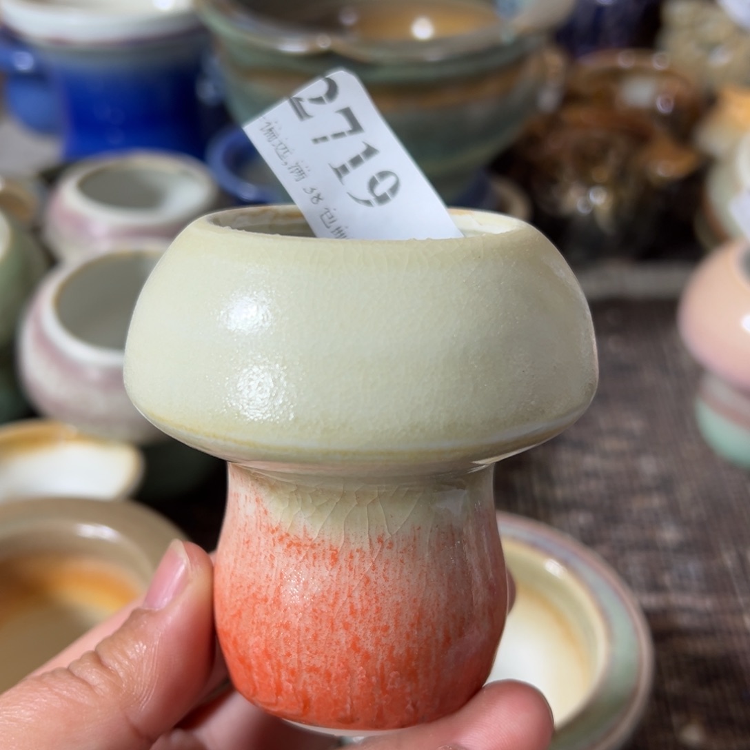 红陶景德镇手工花盆