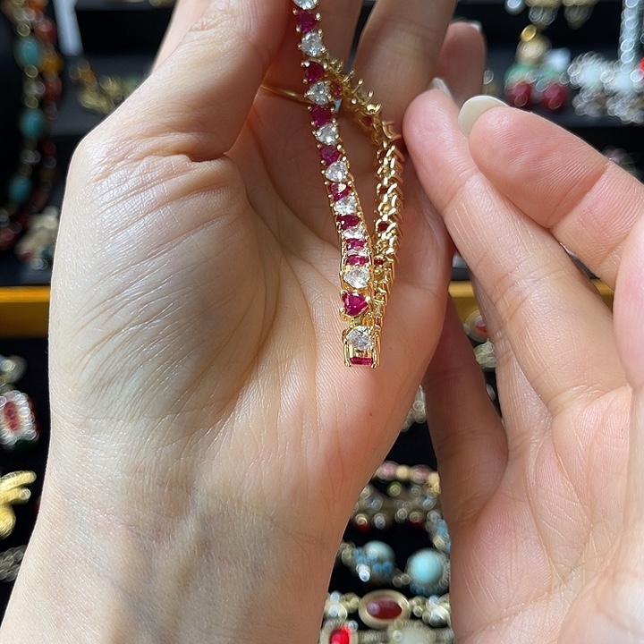 琉璃纯铜合金好看的手链