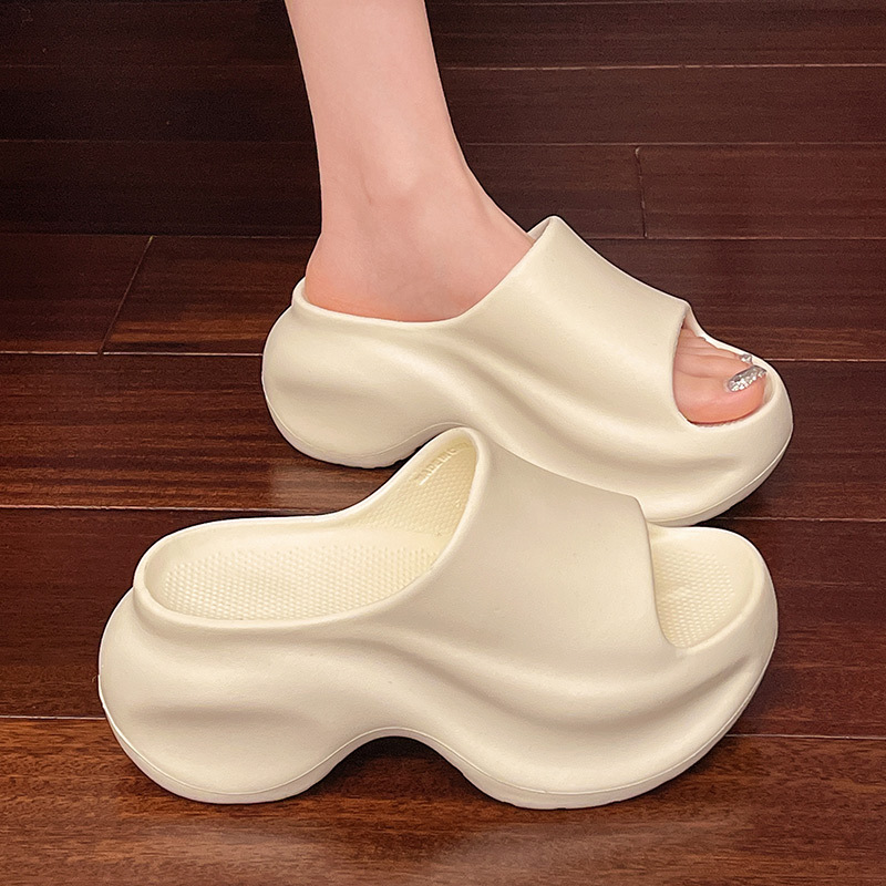厚底增高拖鞋女夏季外穿凉鞋女时尚百搭外穿情侣防滑居家防臭休闲