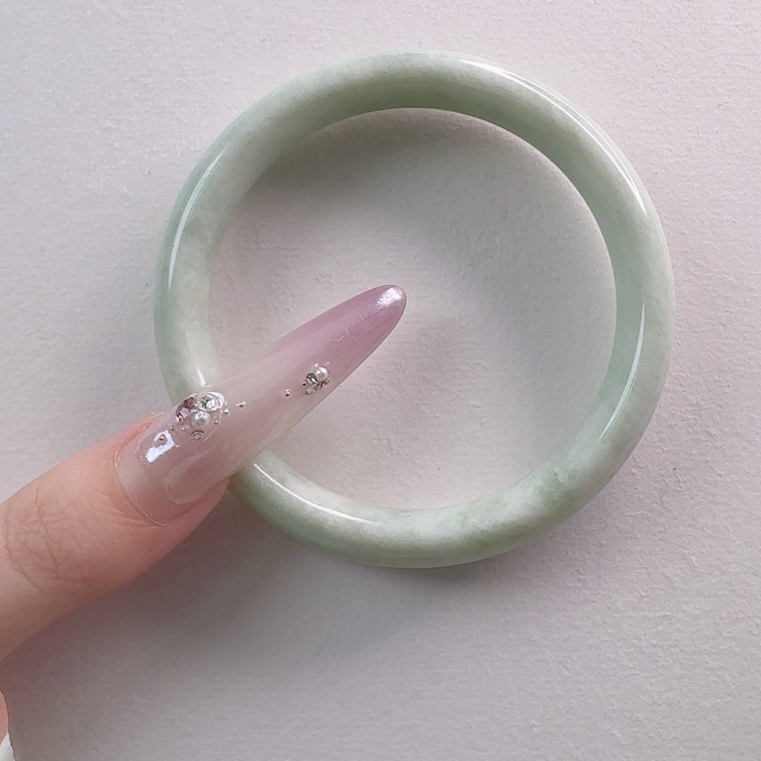 用***2蓝田玉（蛇纹石化大理石玉）手镯未镶嵌