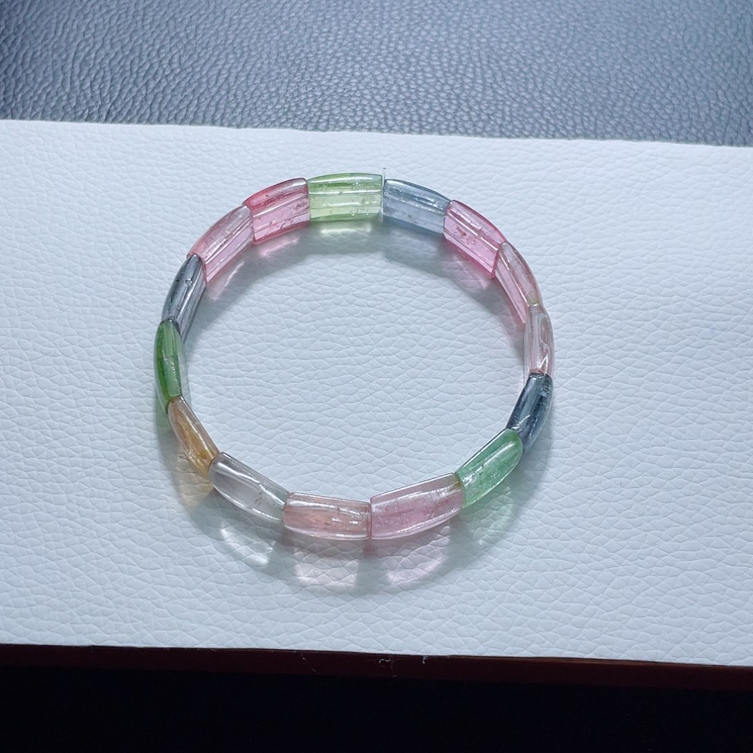 碧玺手链未镶嵌碧玺手链