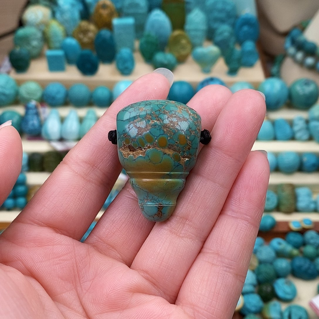 绿松石珠宝奇石未镶嵌上****)