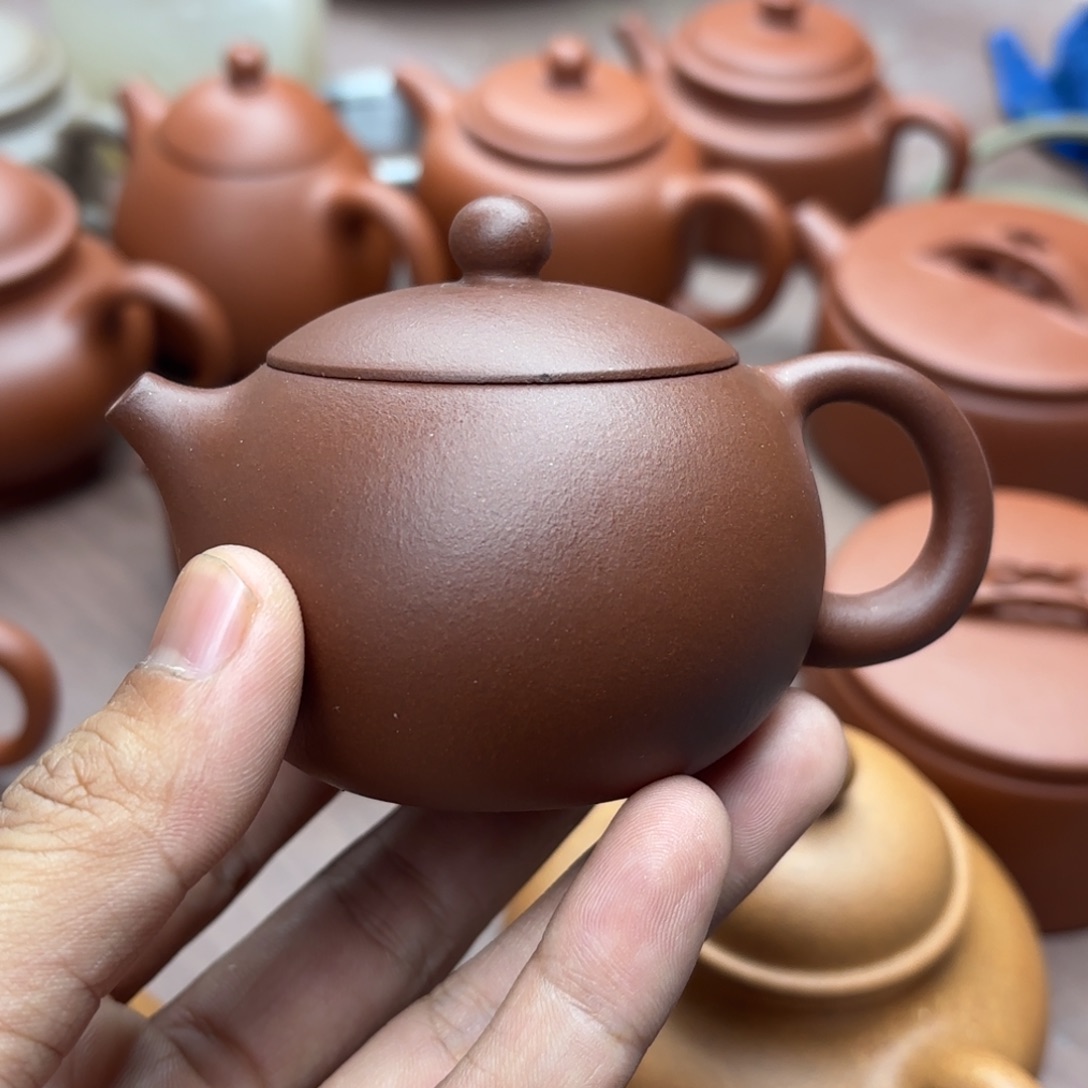 紫砂茶壶许*梨西施壶微瑕110