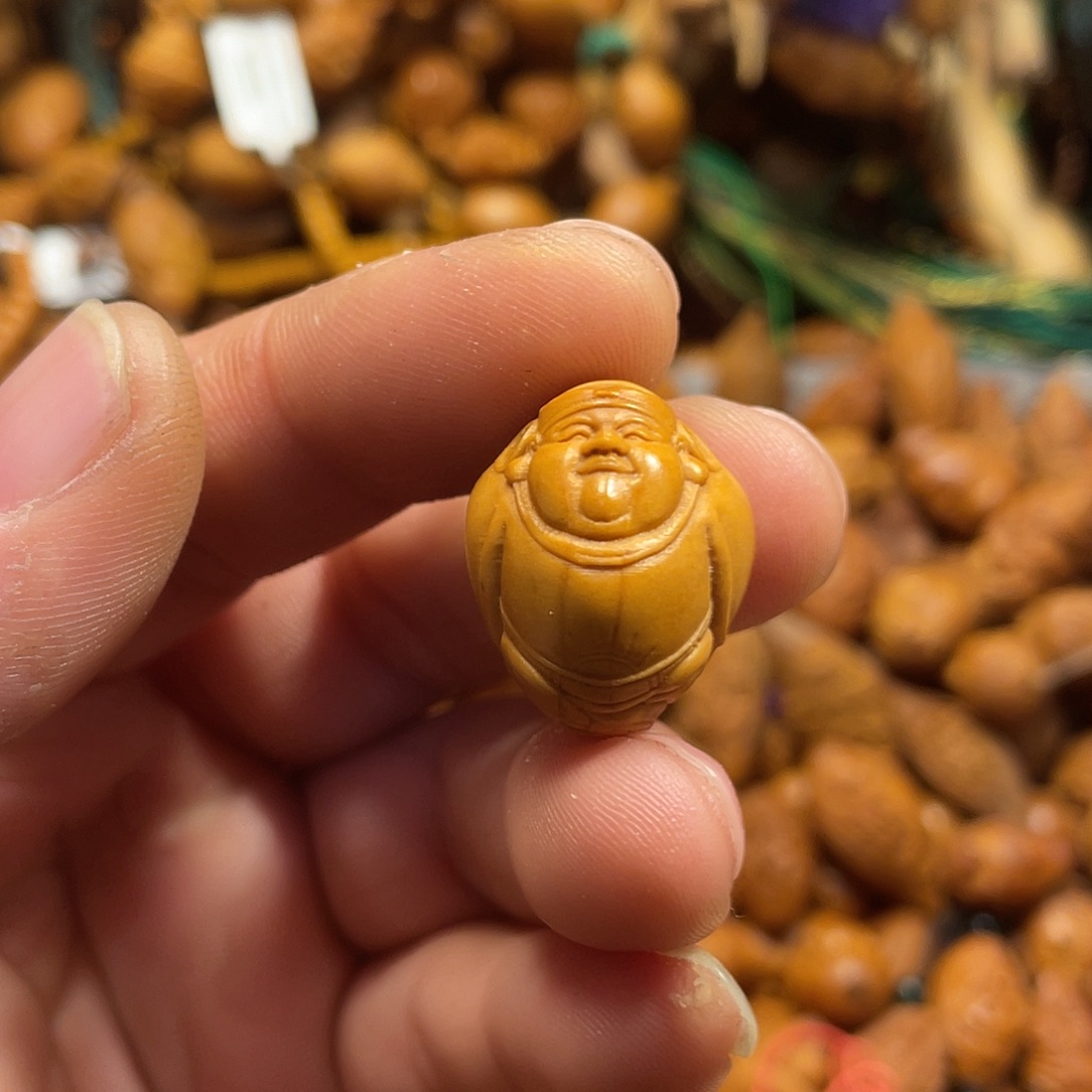 手串/手链橄榄核财神爷685