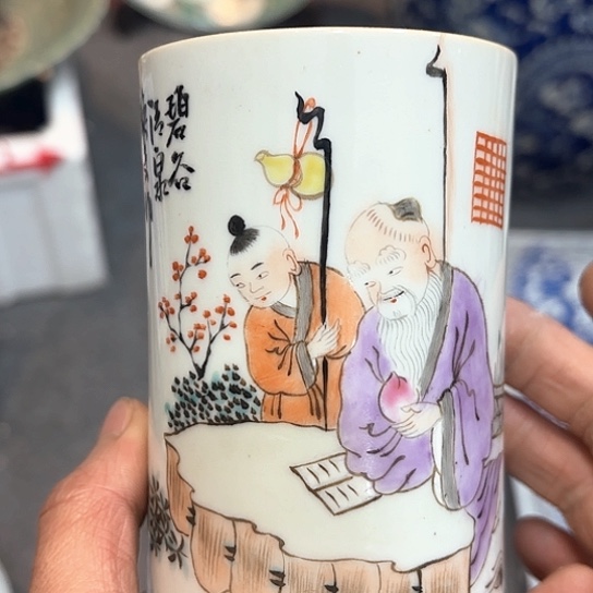 摆件清****7景德镇陶瓷艺术