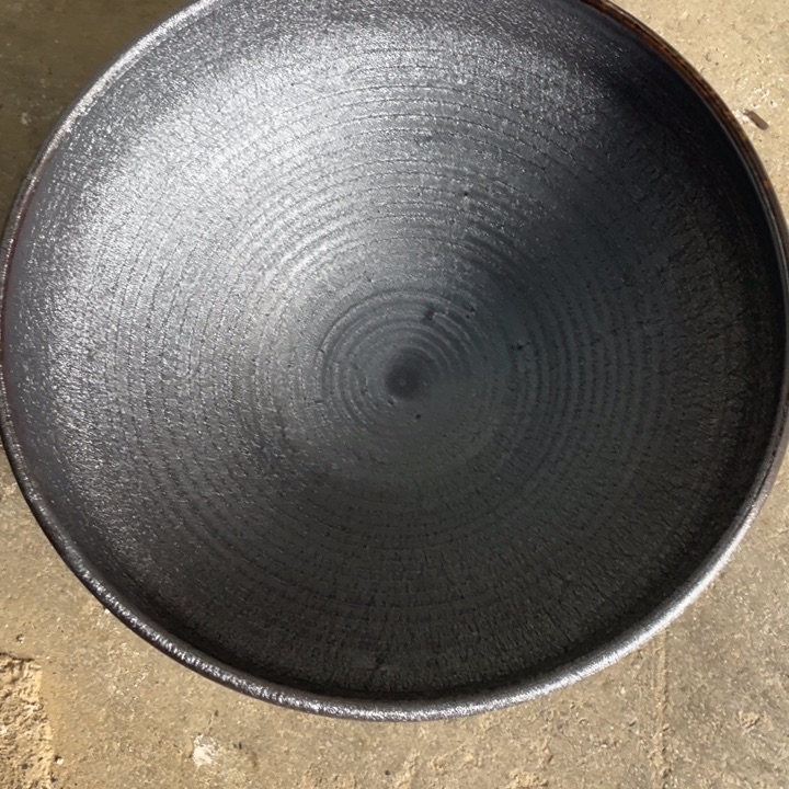 浪鬼柴烧 釉绘柴烧Ｓ*Ｎ大碗