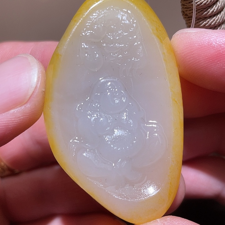 和田玉挂件未镶嵌D1 