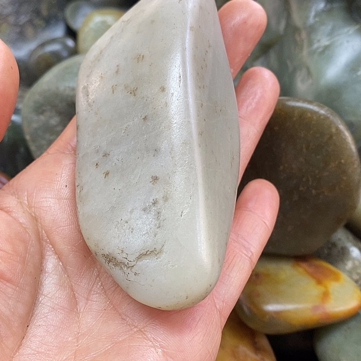 *****和田玉未镶嵌挂件