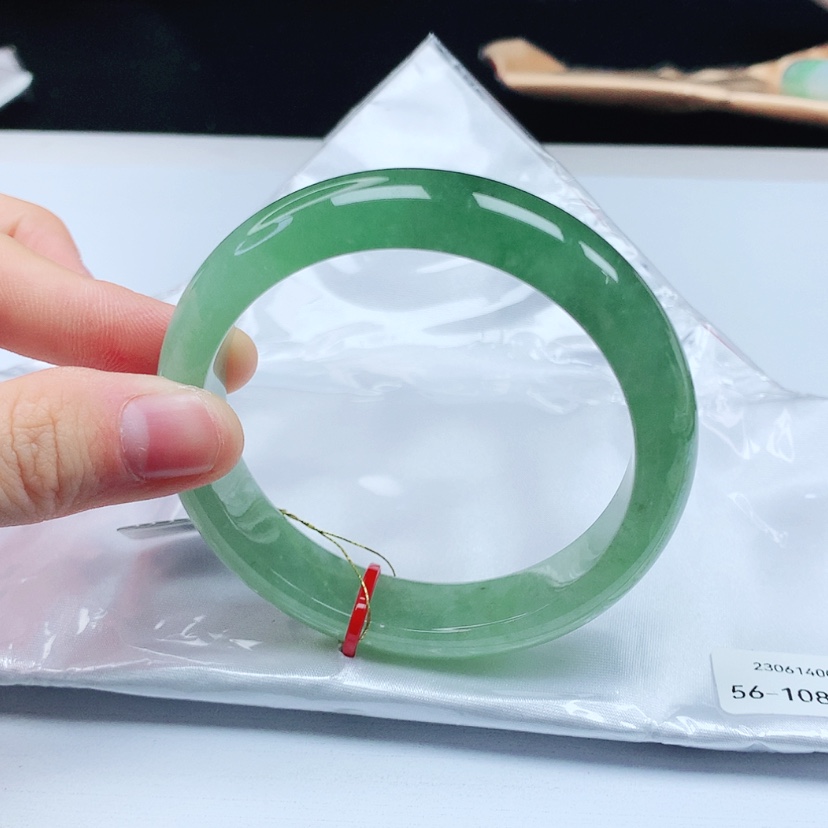 【闪购商品】翡翠手镯未镶嵌天然缅甸货手镯56