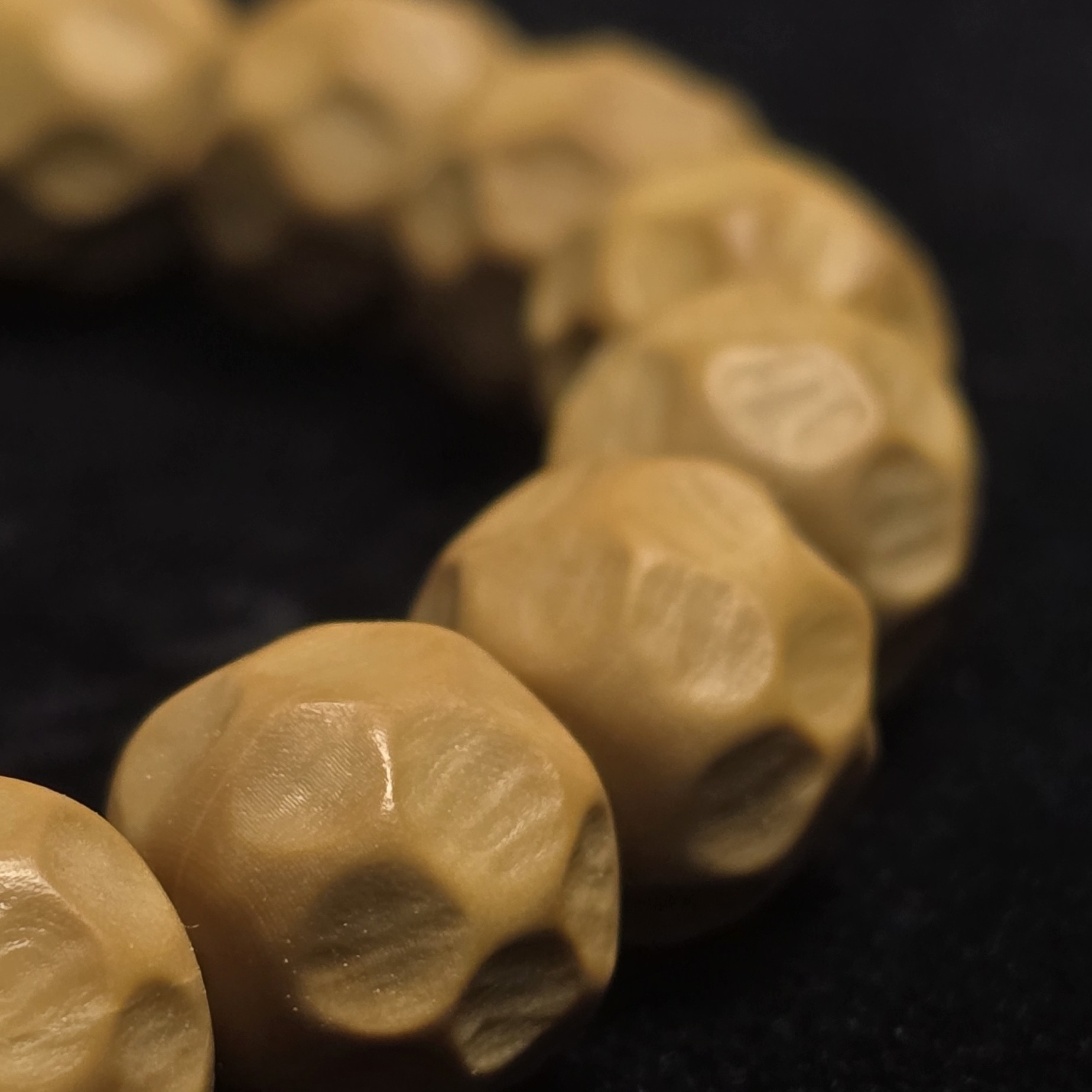 【灵锋猴头】全品刀痕无相大奶酪猴头手串