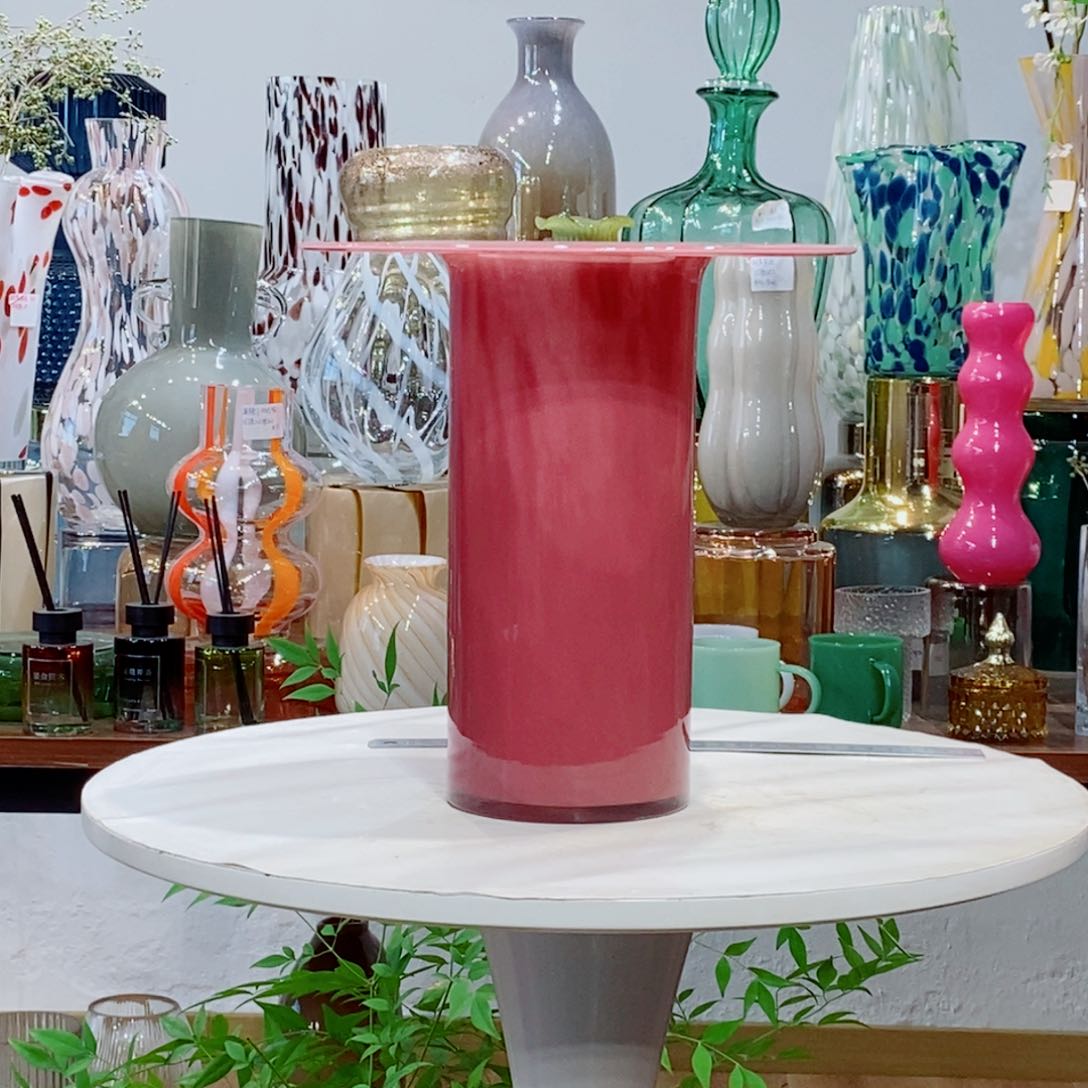 原色花瓶口11.5高27