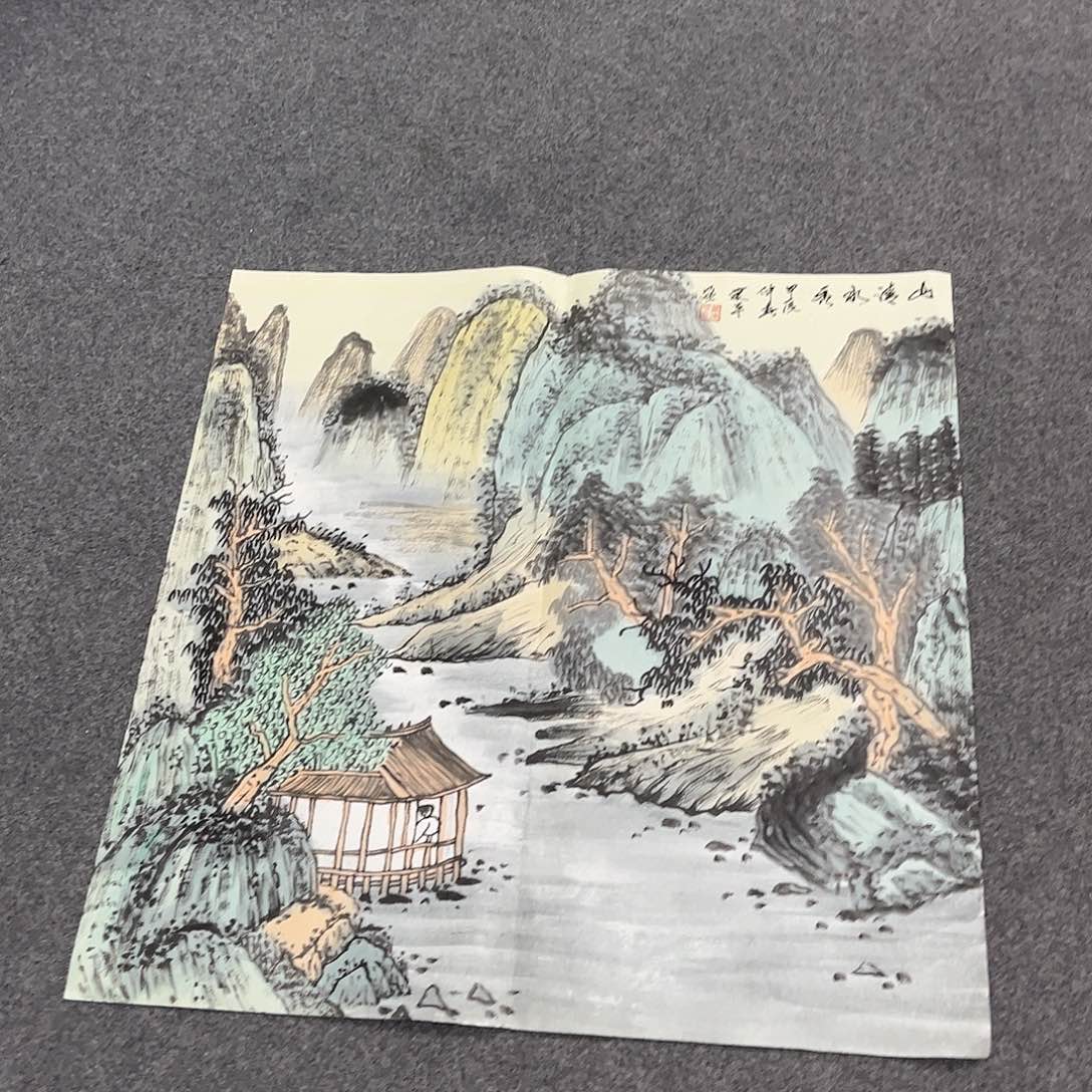 国画LT国画作品单幅任发