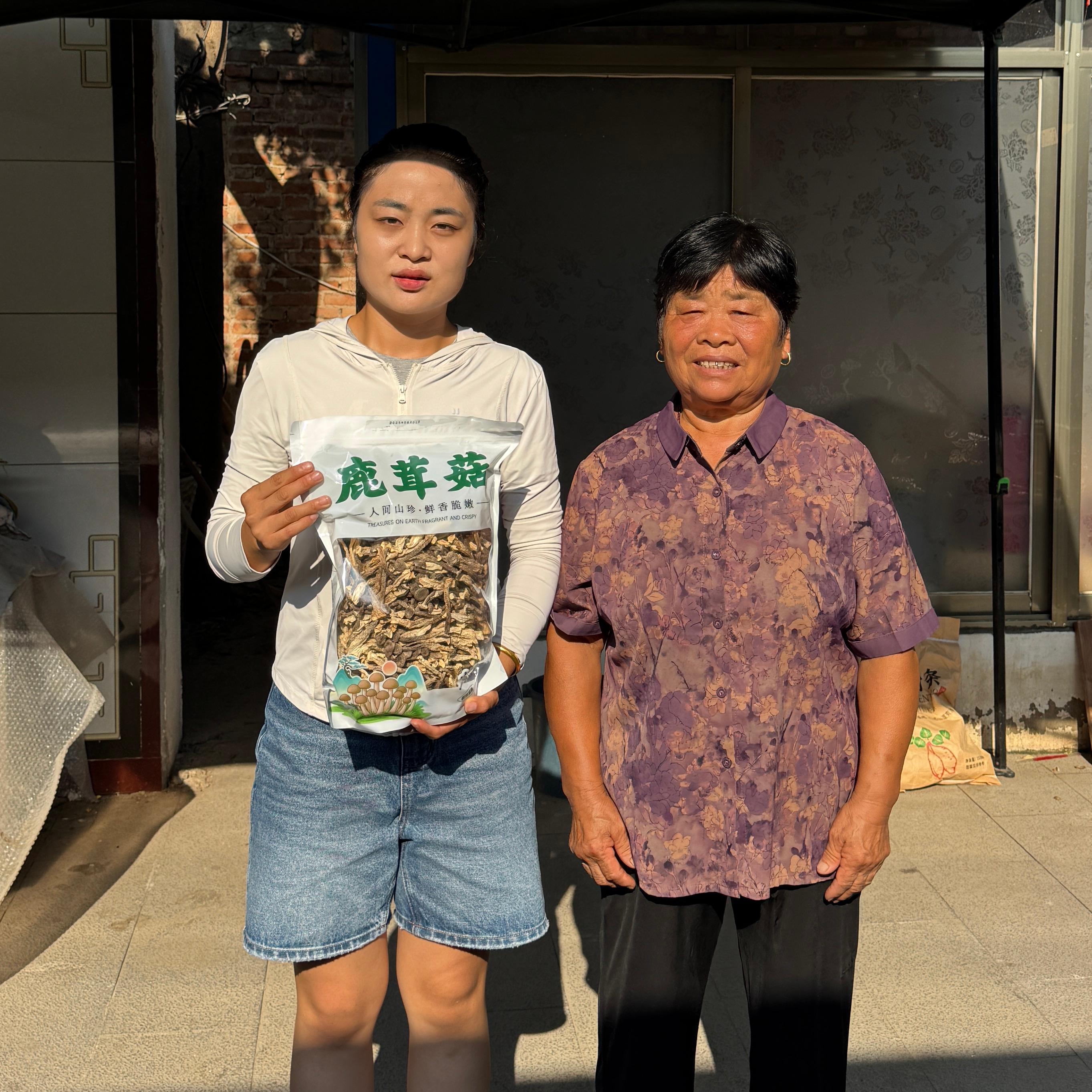 【王奶奶专属】2025年新鹿茸菇1斤装