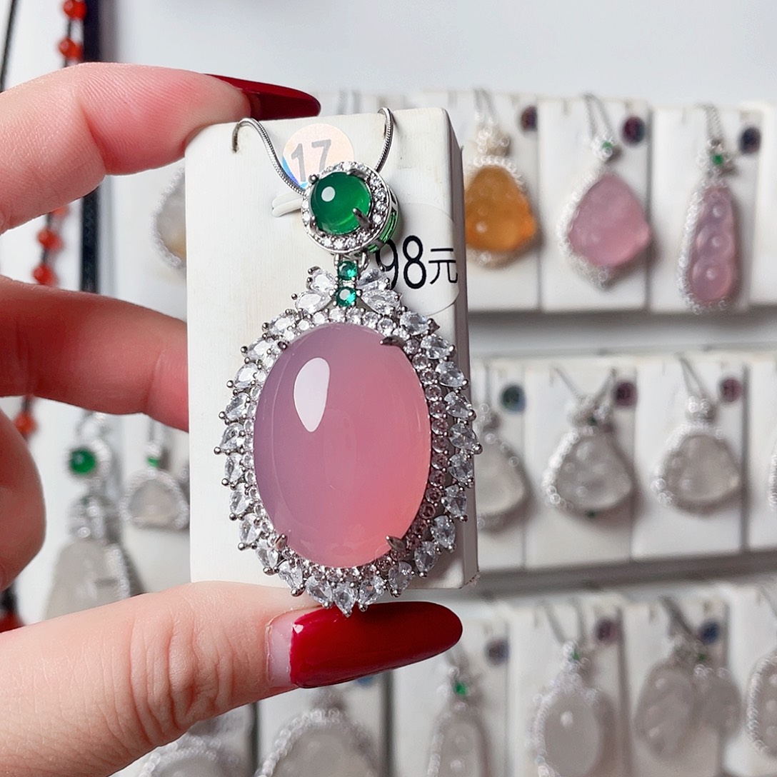 玛瑙/玉髓未镶嵌颈饰