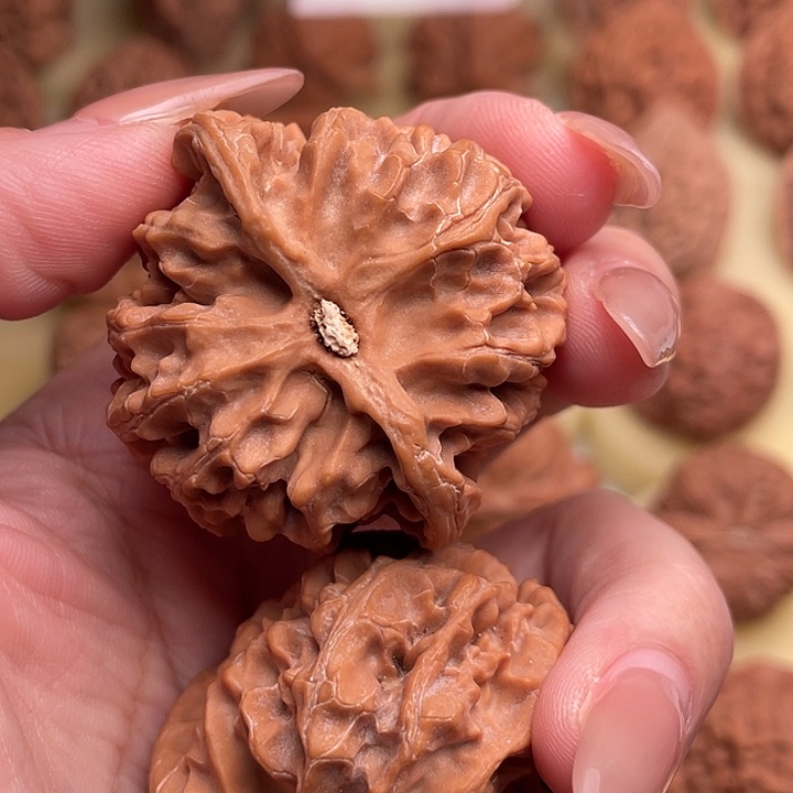 元***6把件文玩核桃苹果园43