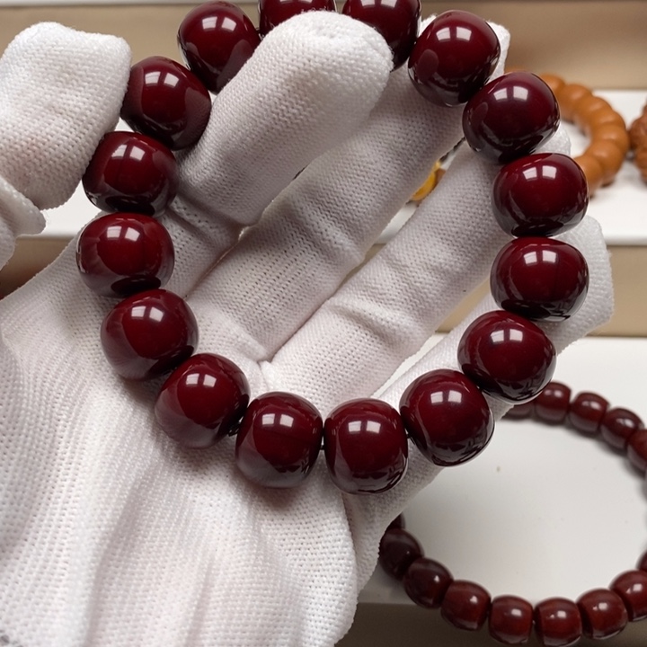 核桃手串/手链佟*宝猴头雕刻