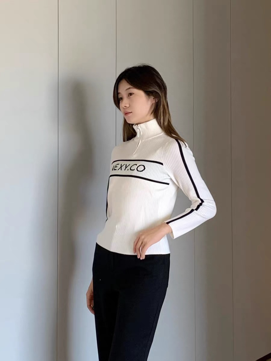 杨杨.【美利奴羊毛商场同款2024冬季新款半高圆领针织衫