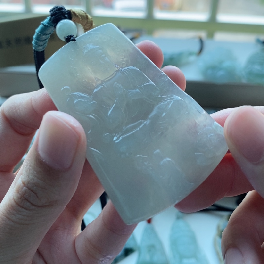 【闪购商品】颈饰未镶嵌翡翠天然缅甸A货翡翠