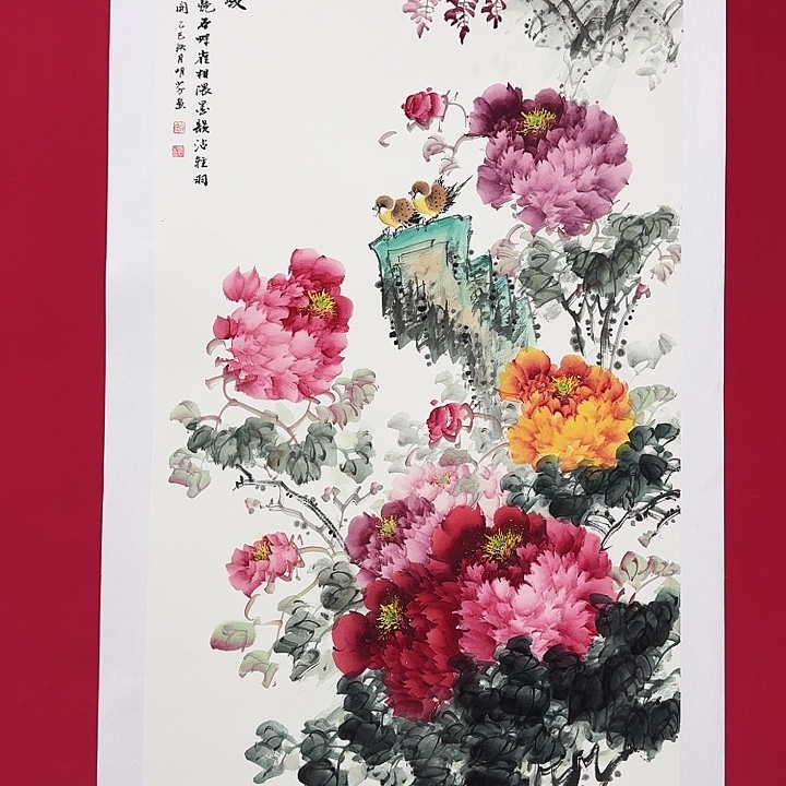 国画向老师8平尺精品