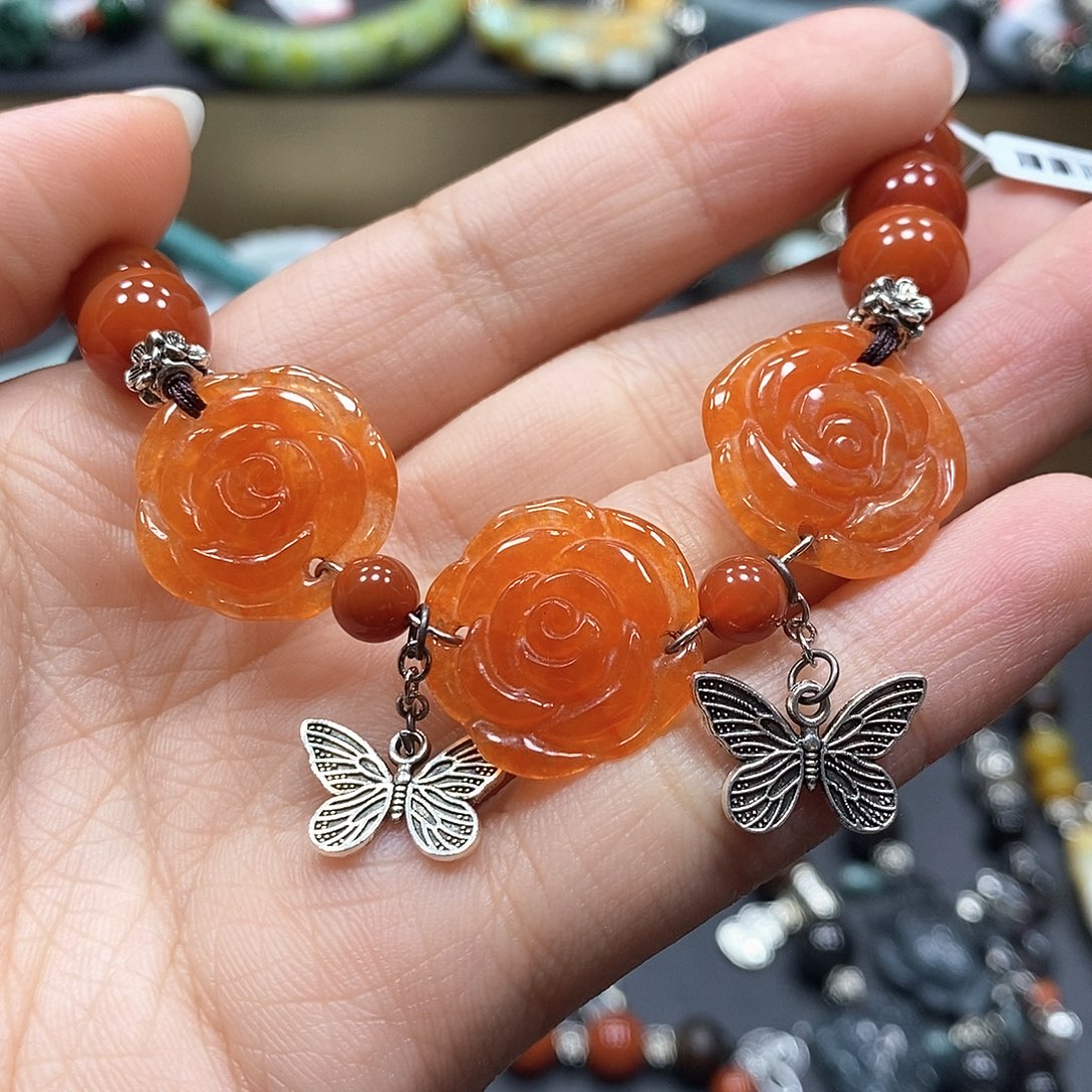 翡翠未镶嵌手链手链