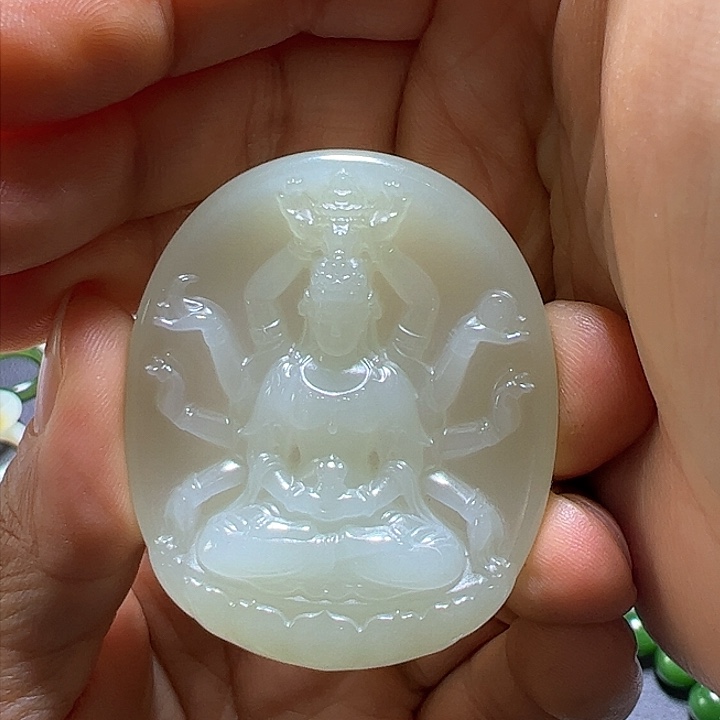 和田玉挂件未镶嵌