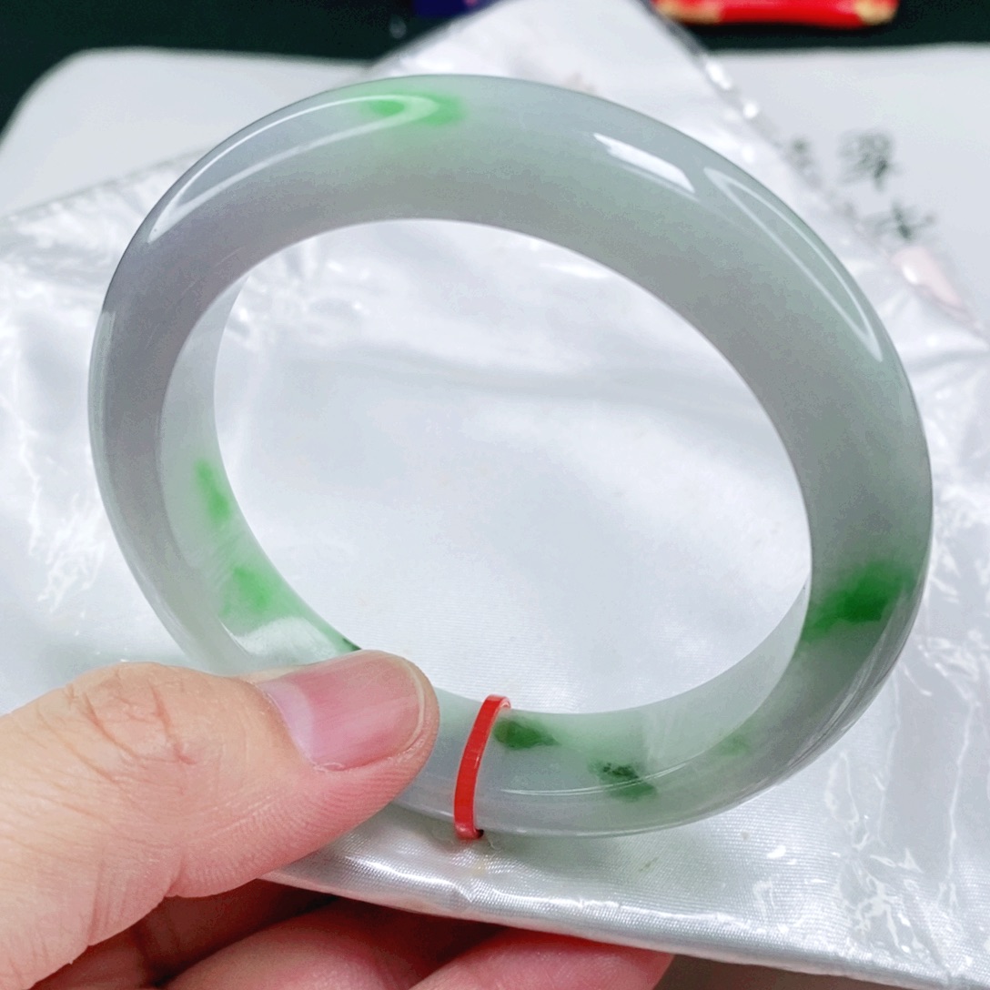 未镶嵌手镯翡翠57.8圈口