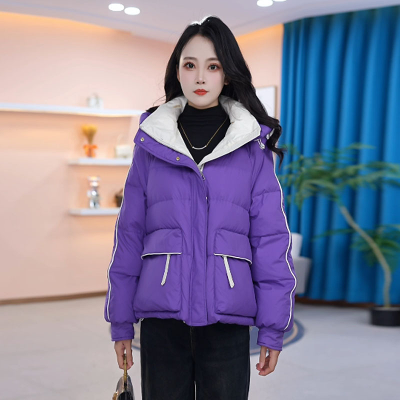 【羽绒服】冬季白鸭绒羽绒服百搭新款时尚气质休闲保暖外套女冬款