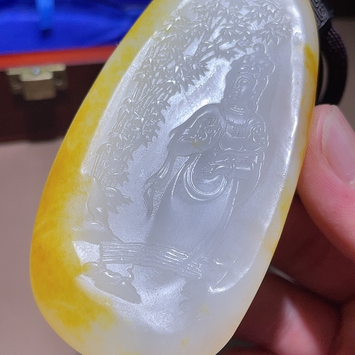 和田玉挂件未镶嵌D1