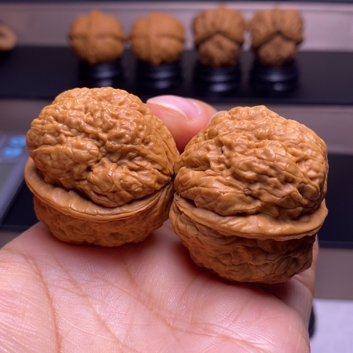 文玩核桃把件灵山老蟾33