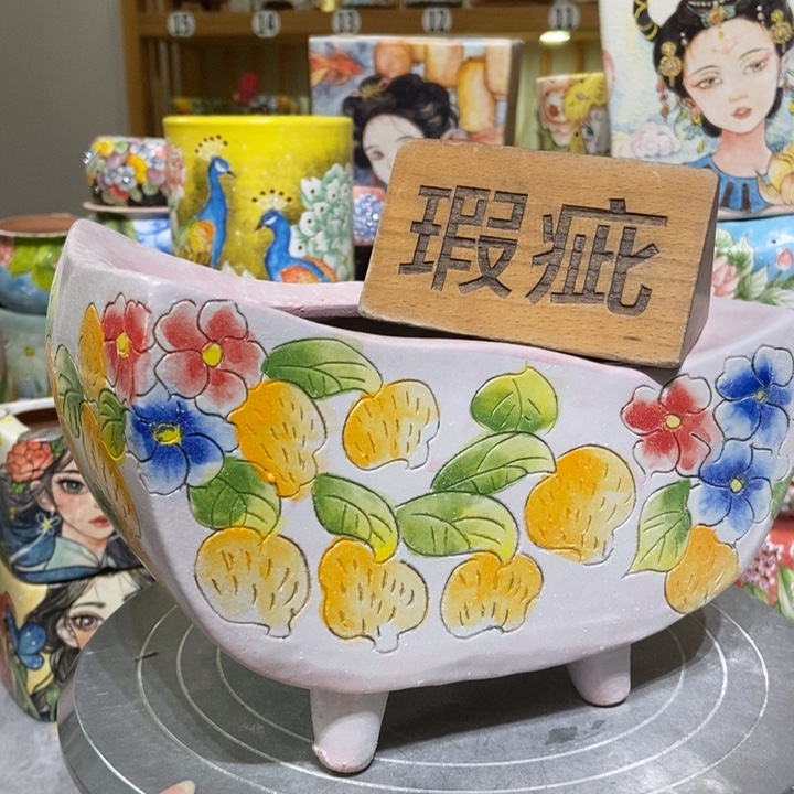 景德镇艺术手绘作品