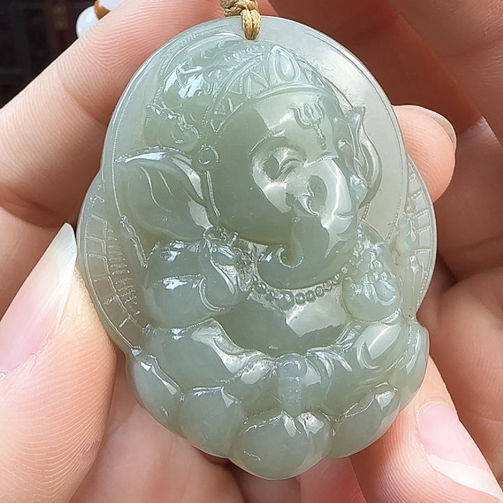 和田玉挂件未镶嵌定制发货