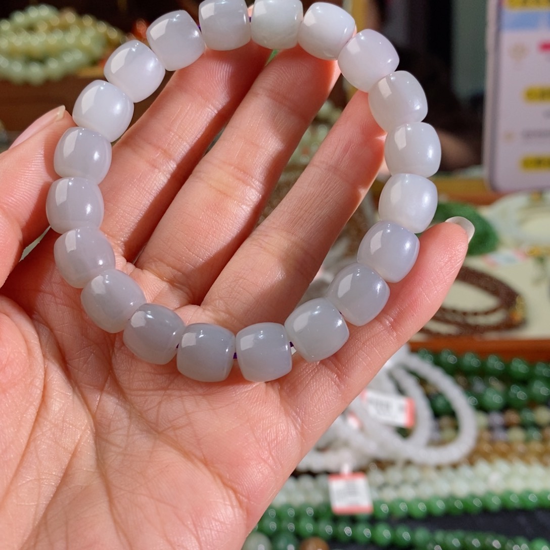 和田玉手串多样性拍一发一未镶嵌