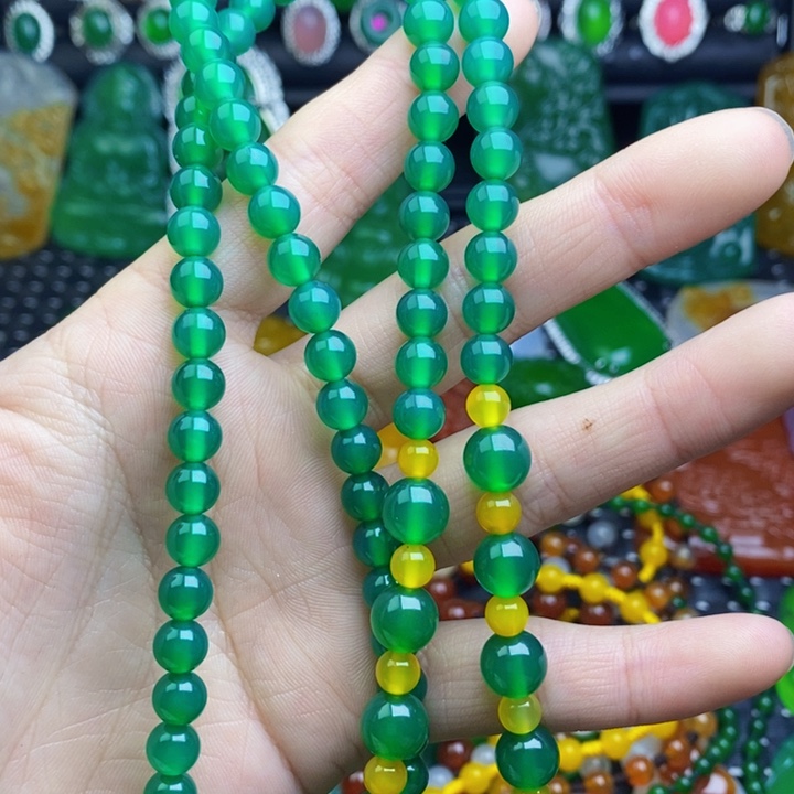 冯***平玛瑙/玉髓未镶嵌颈饰卡6