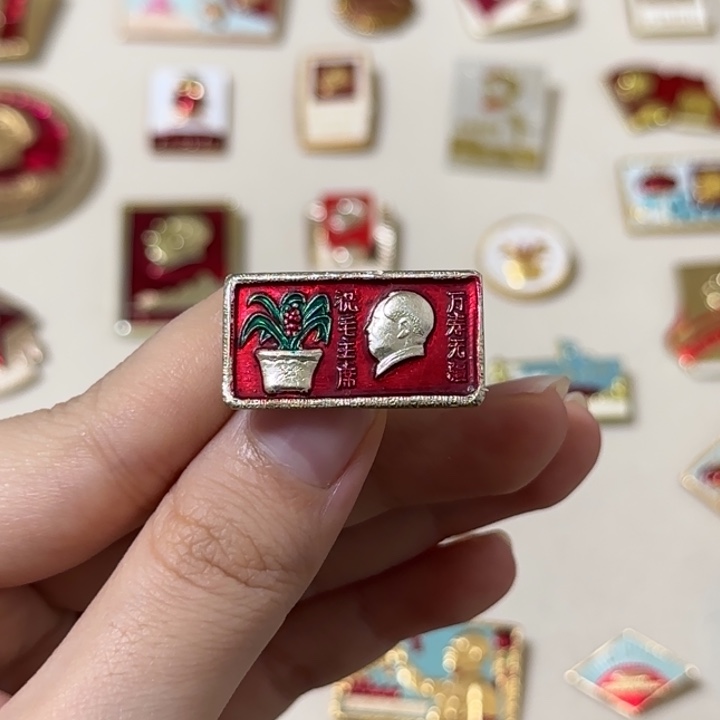 红色收藏直播像章