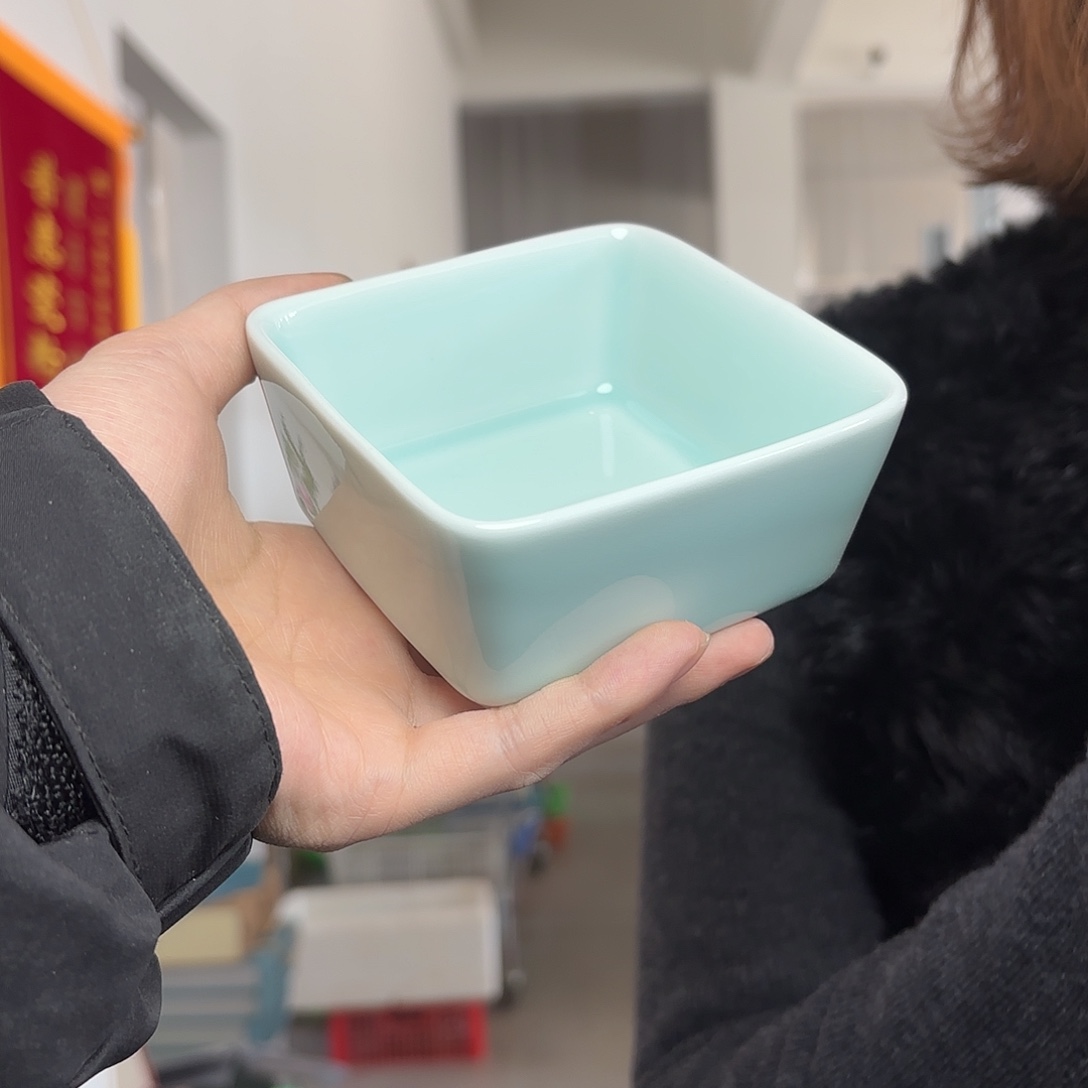 龙泉云间青瓷小米茶器