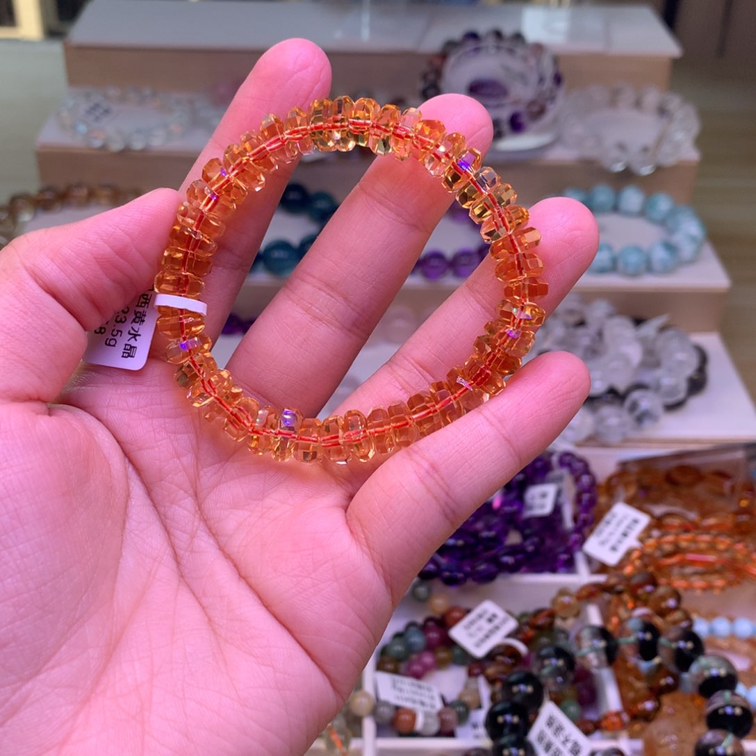 水晶手链未镶嵌手链