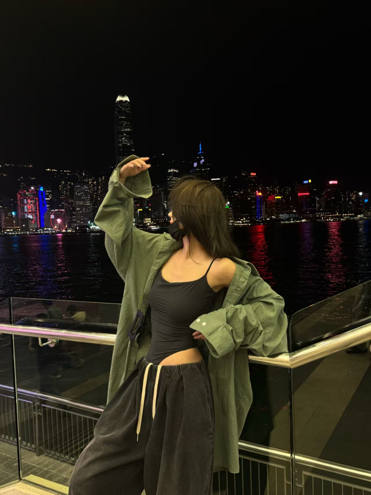 XYSF极简 宽松设计感大轮廓休闲上衣慵懒百搭衬衣 