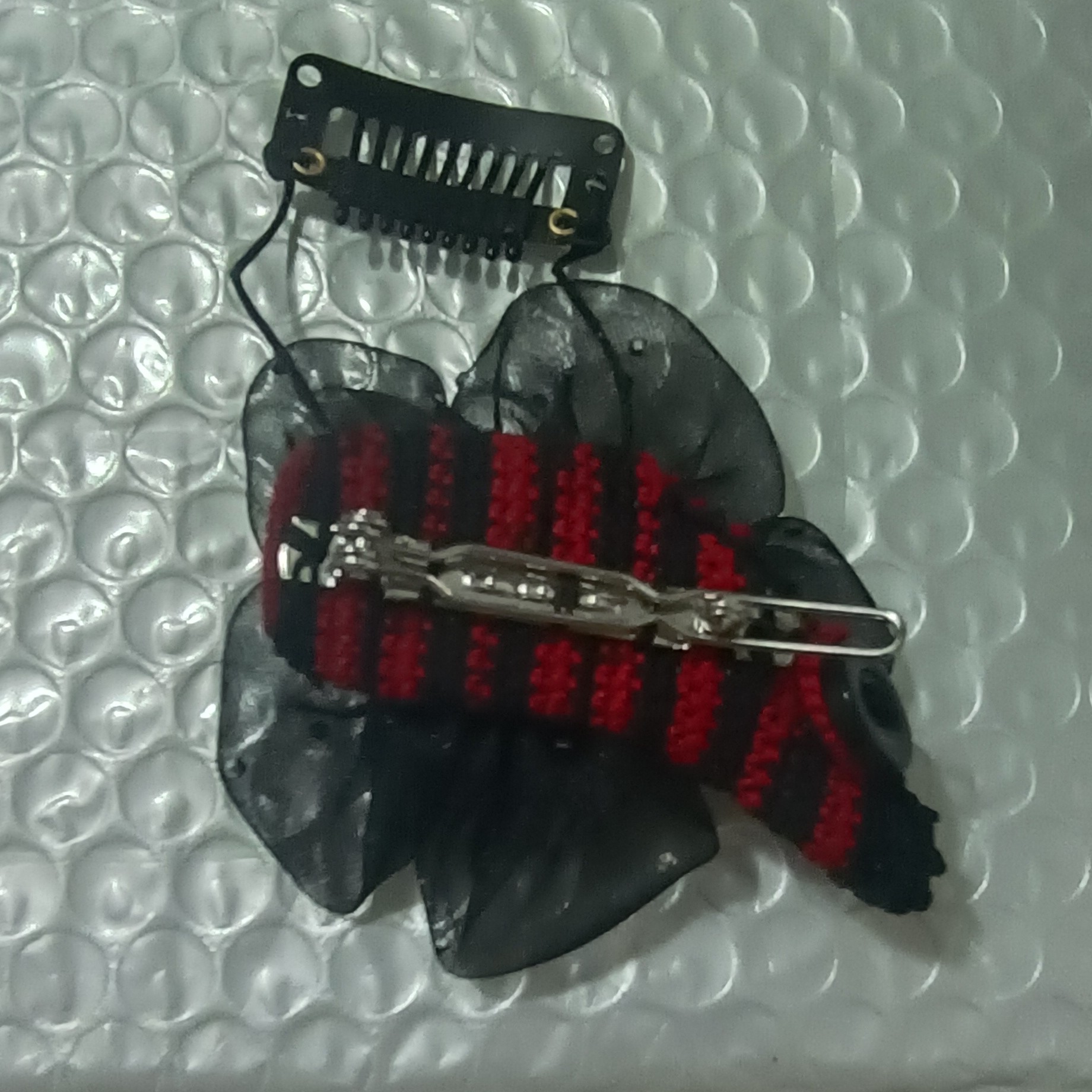 澳大利亚N7分体机针织套头花款比比夹，青蛙夹，佩戴更安全