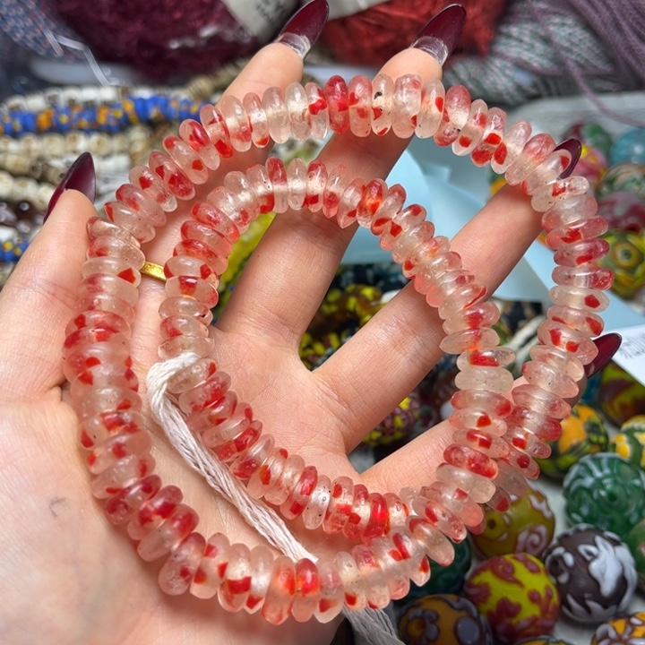 颈饰玻璃9377 甜甜圈一条