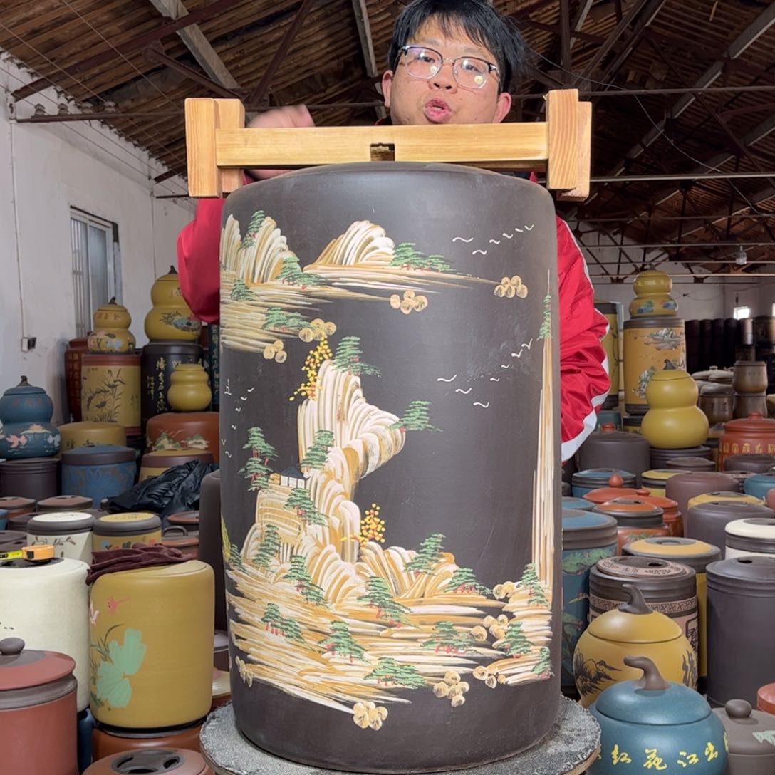 紫砂茶叶罐茶叶罐