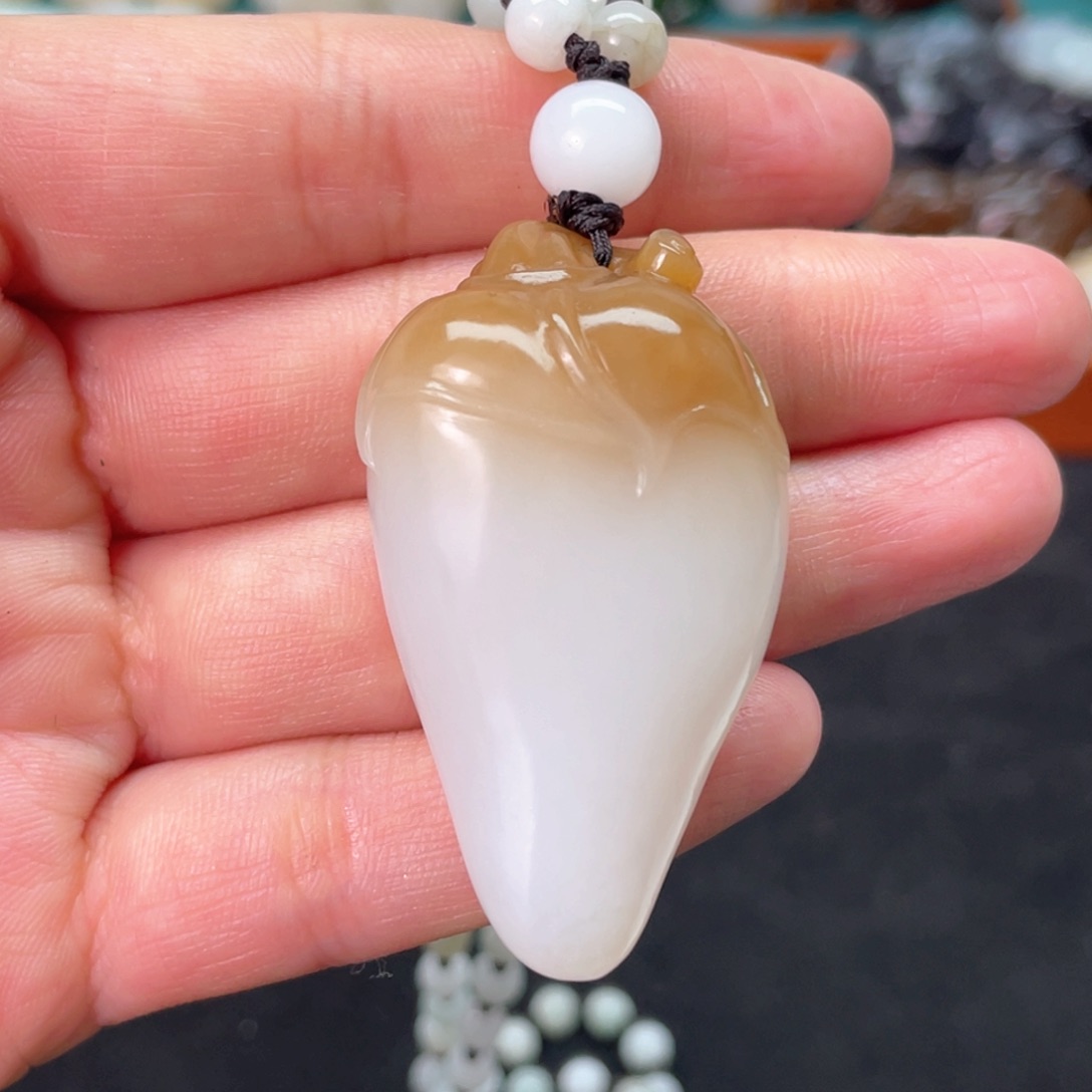 和田玉挂件未镶嵌