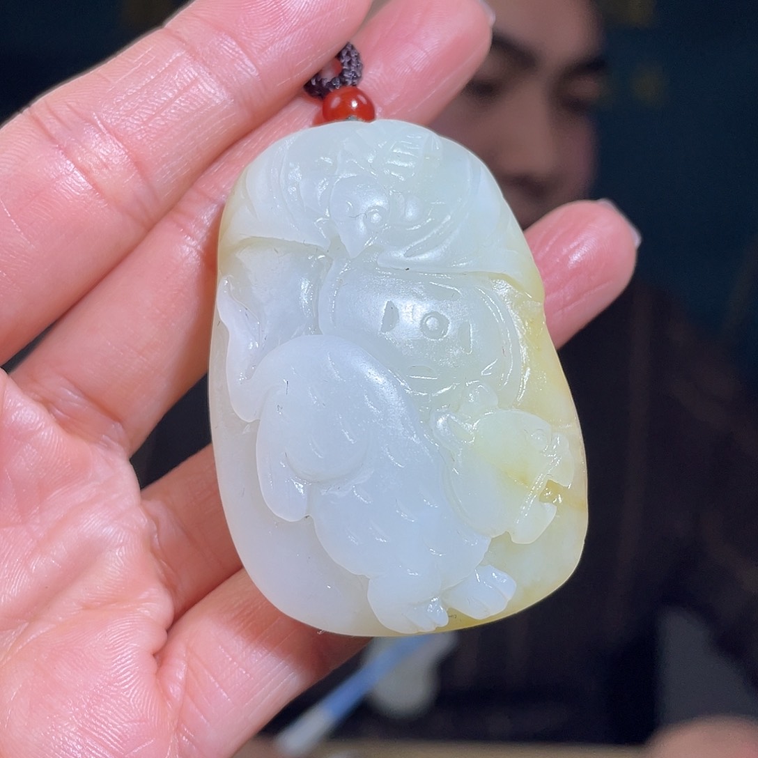 和田玉颈饰未镶嵌