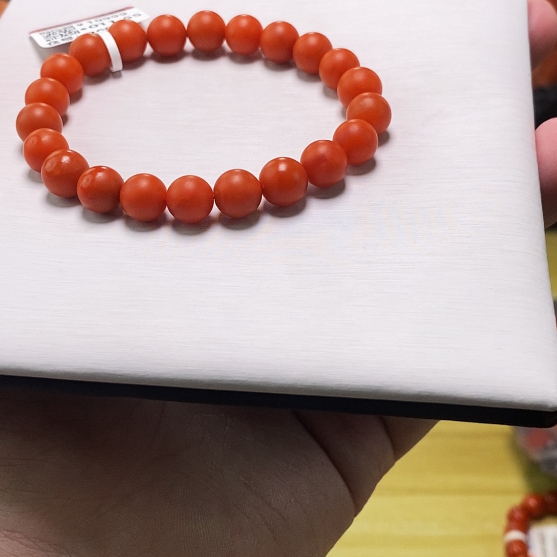 南红玛瑙未镶嵌手链