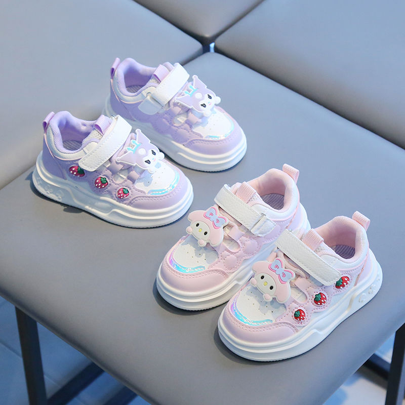 儿童板鞋男女童透气2025春季新款运动鞋男童宝宝鞋子小白鞋学步鞋