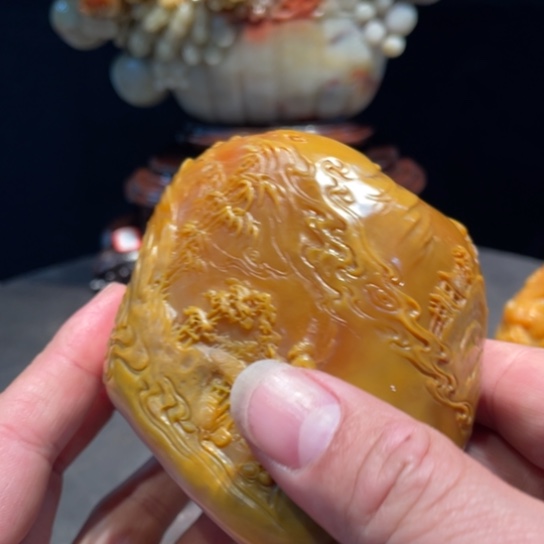 寿山石官*寿山石雕刻