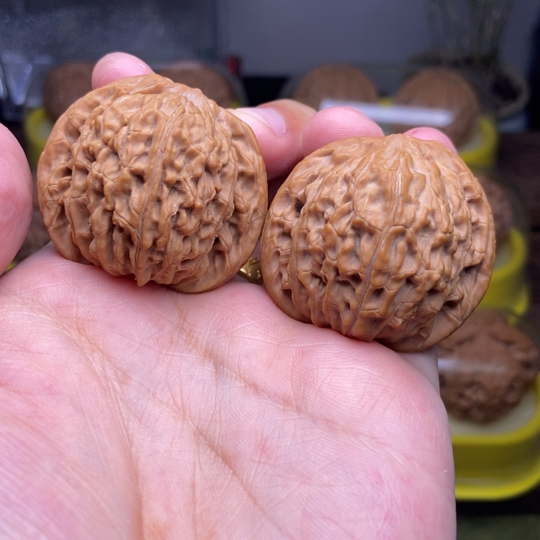 文玩核桃吊坠全品39尺磨盘房山磨1813